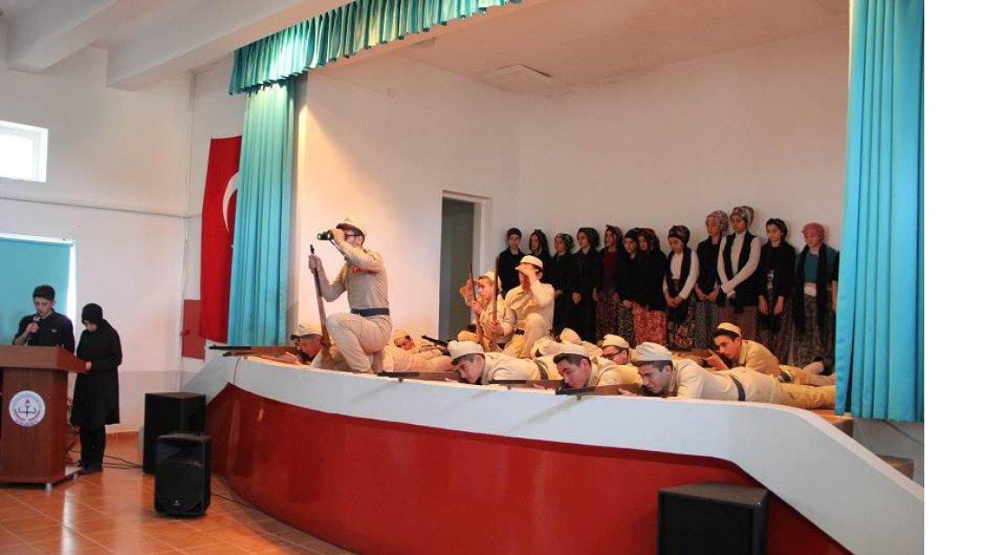 18 Mart Çanakkale Şehitlerini Anma Töreni Gerçekleştirildi