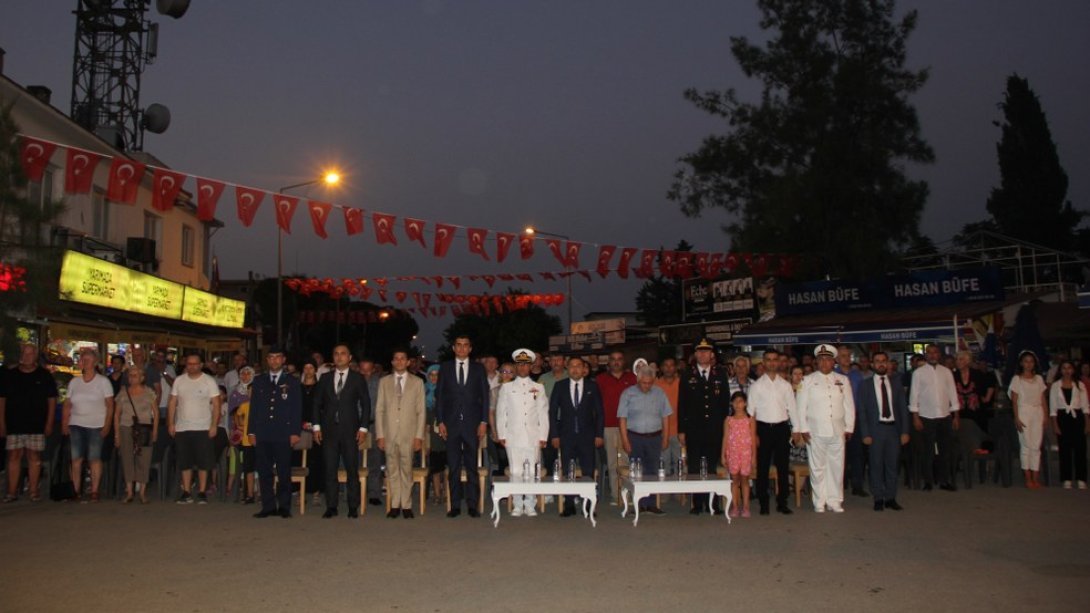 15 Temmuz Demokrasi ve Milli Birlik Günü Programı Yapıldı.
