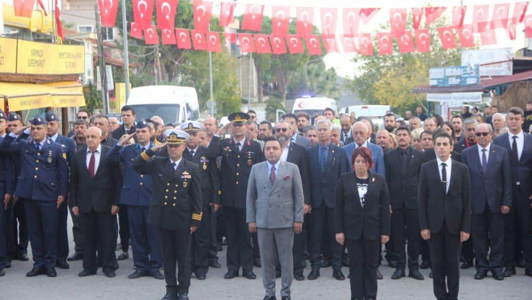 Vefatının 85. Yıldönümünde Atamız Mustafa Kemal Atatürk'ü anma töreni yapıldı.